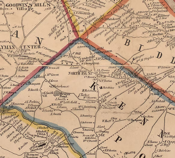 map of north chapel